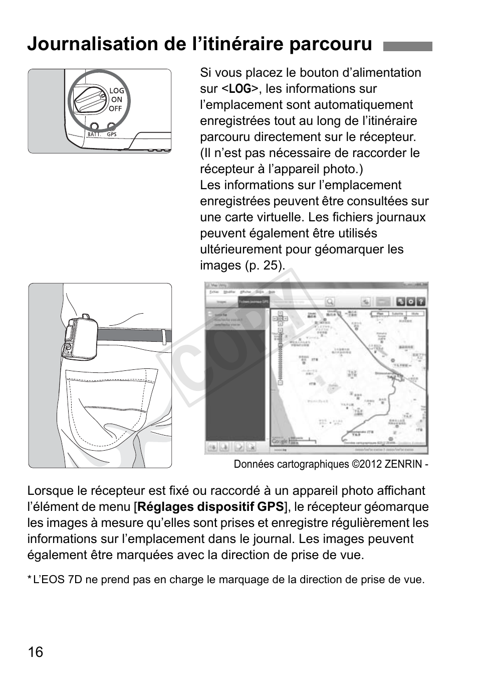 Cop y | Canon GPS RECEIVER GP-E2 User Manual | Page 82 / 292