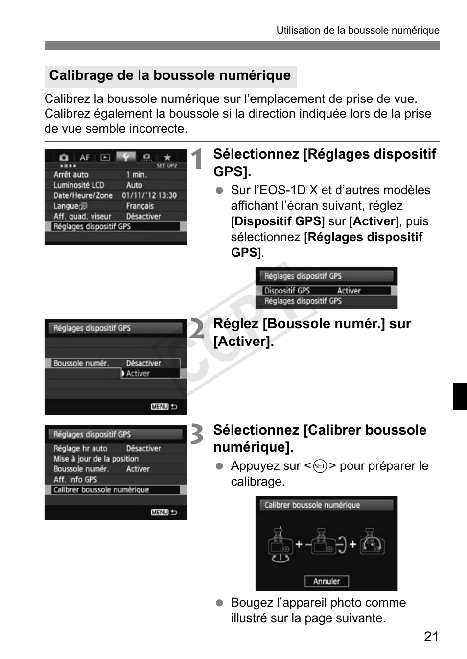 Cop y | Canon GPS RECEIVER GP-E2 User Manual | Page 87 / 292