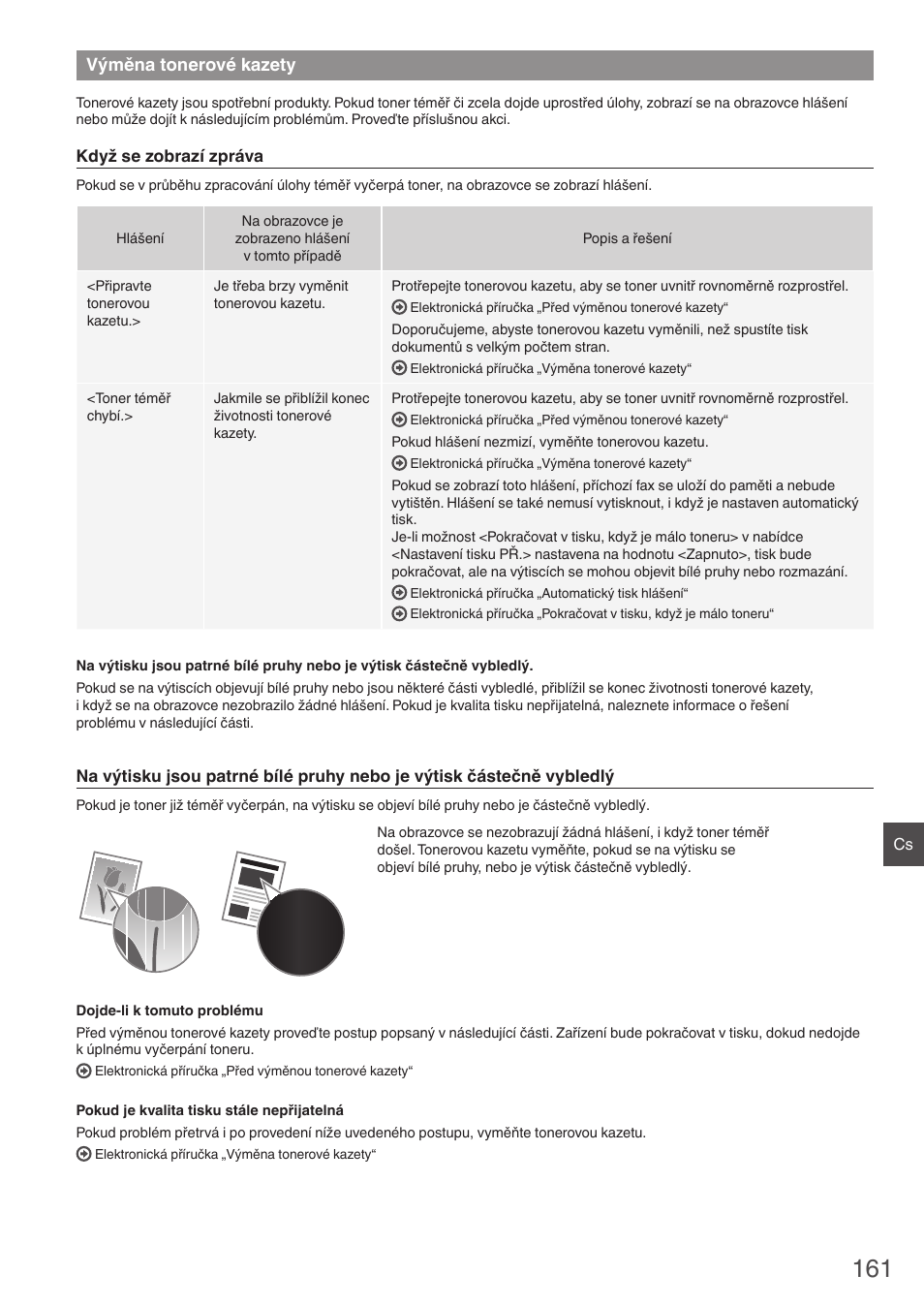 Výměna tonerové kazety | Canon i-SENSYS FAX-L410 User Manual | Page 161 / 236
