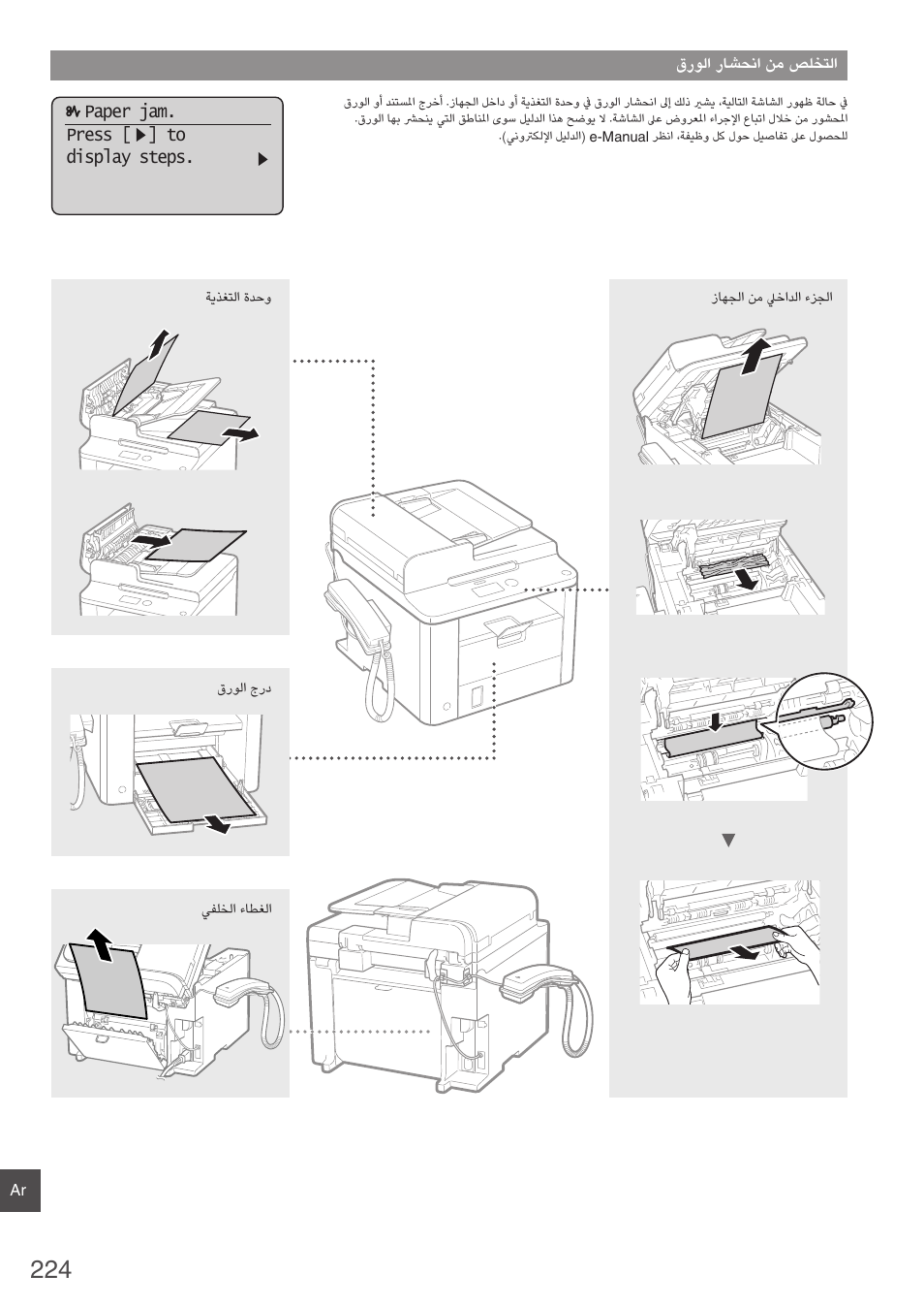 Canon i-SENSYS FAX-L410 User Manual | Page 224 / 236