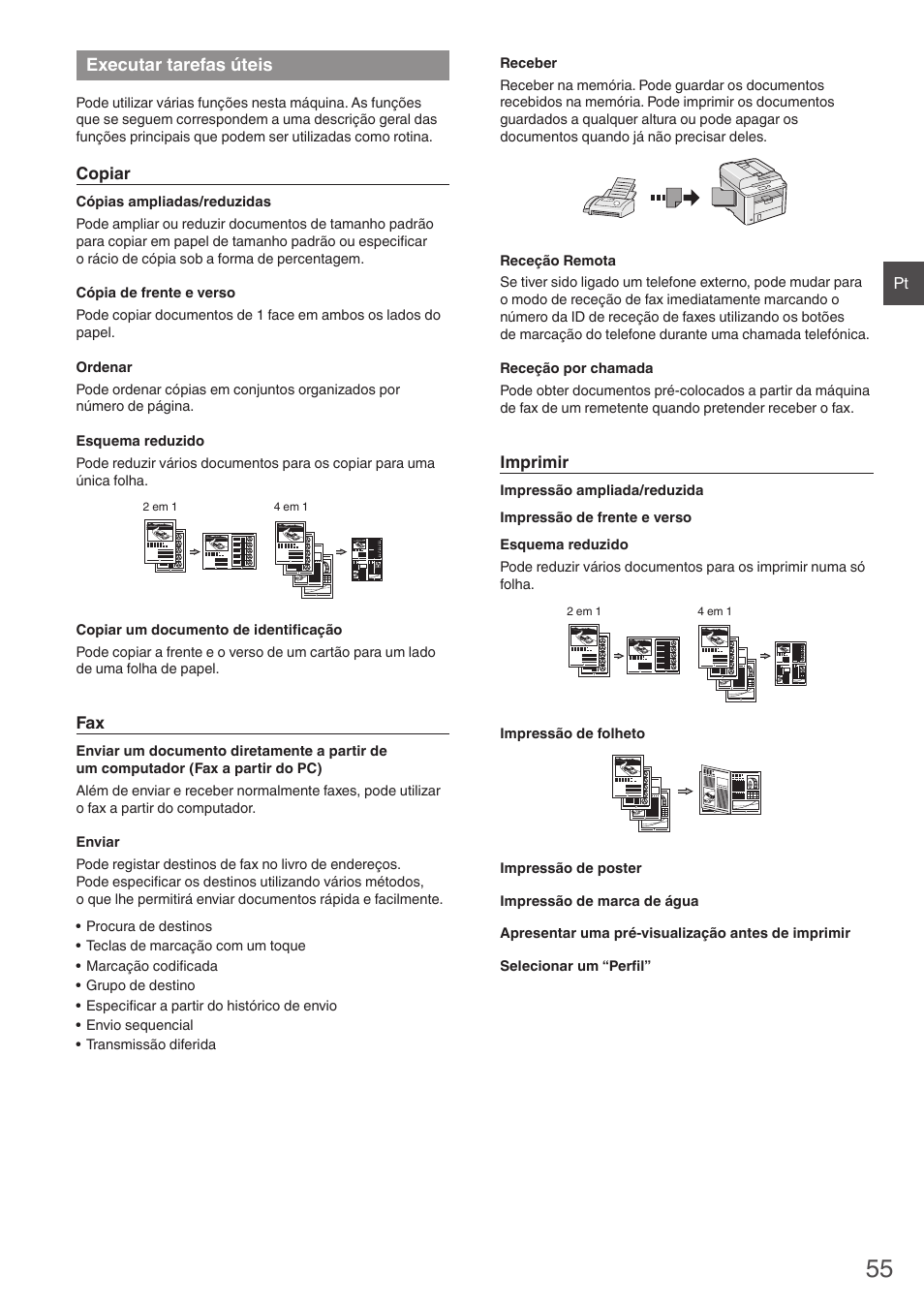 Executar tarefas úteis | Canon i-SENSYS FAX-L410 User Manual | Page 55 / 236