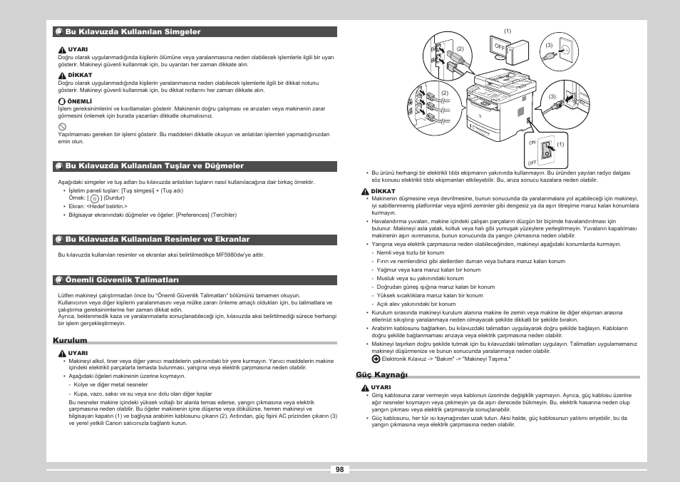 S.98 | Canon i-SENSYS MF5980dw User Manual | Page 216 / 288