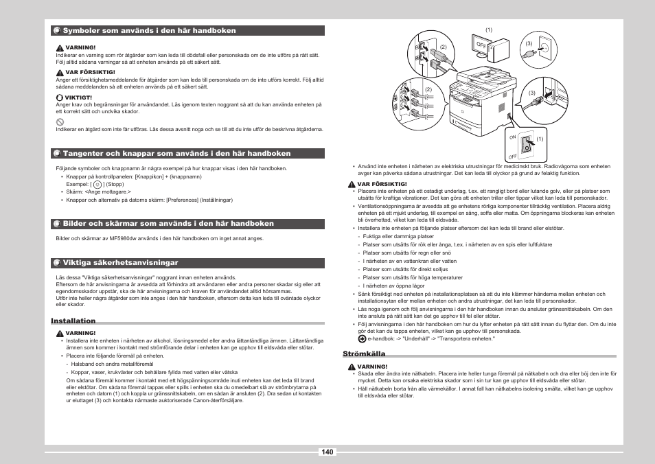 S.140 | Canon i-SENSYS MF5980dw User Manual | Page 258 / 288