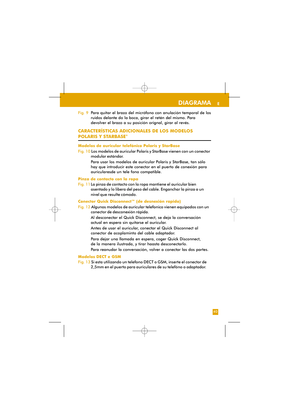 Diagrama | Plantronics TriStar User Manual | Page 22 / 50