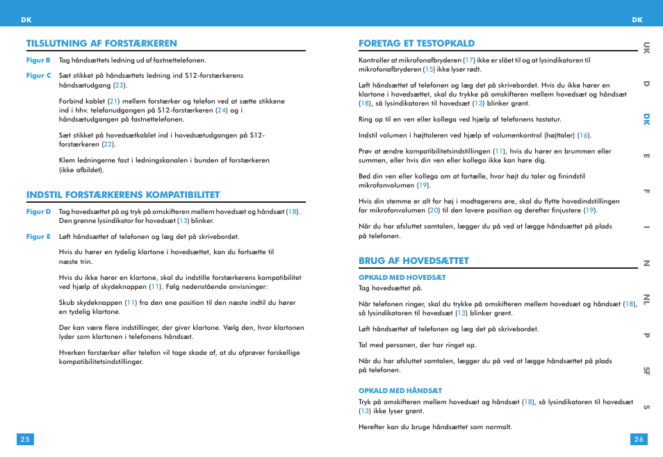 Plantronics S12 User Manual | Page 13 / 47