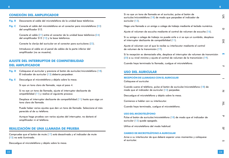 Plantronics S12 User Manual | Page 17 / 47