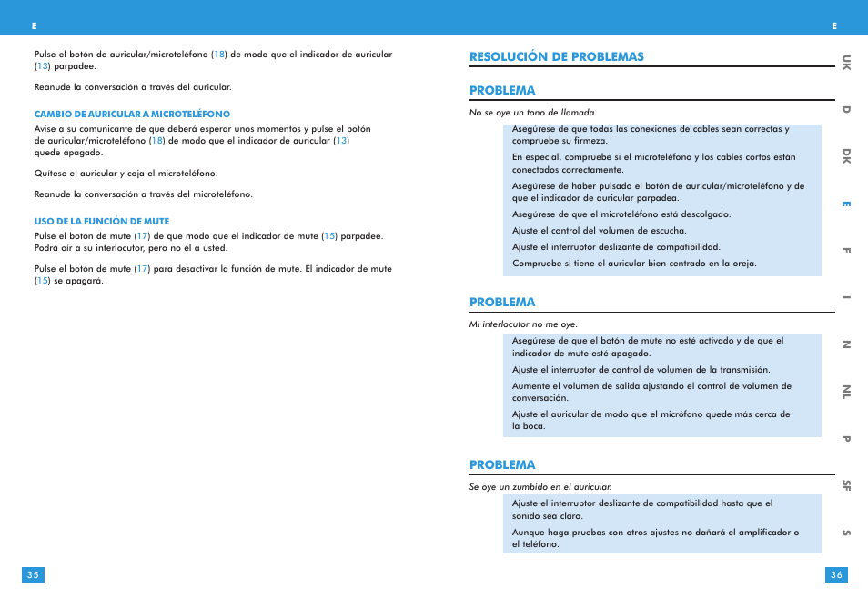 Plantronics S12 User Manual | Page 18 / 47