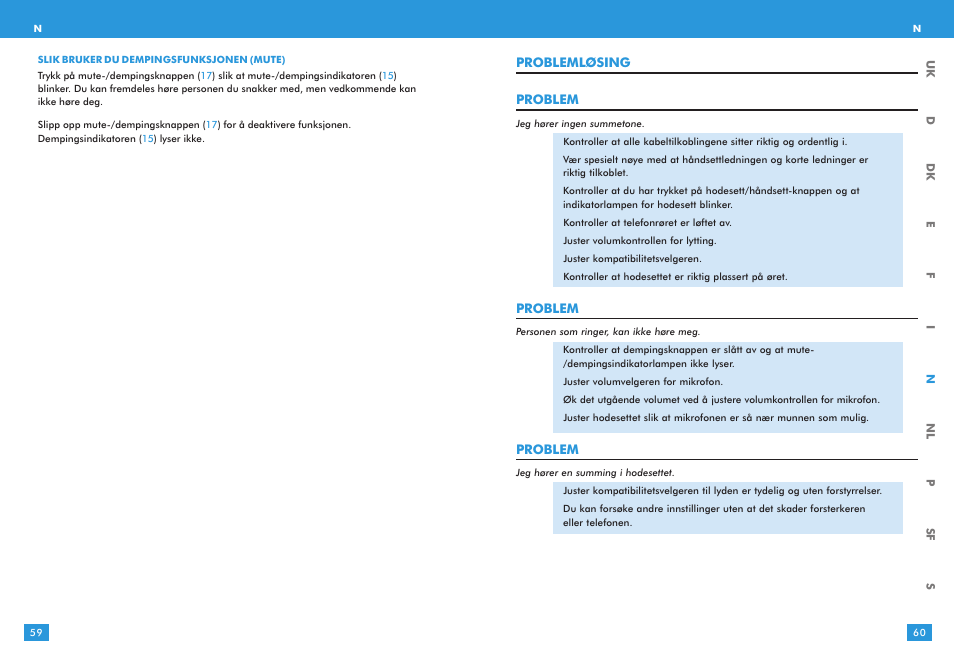 Plantronics S12 User Manual | Page 30 / 47