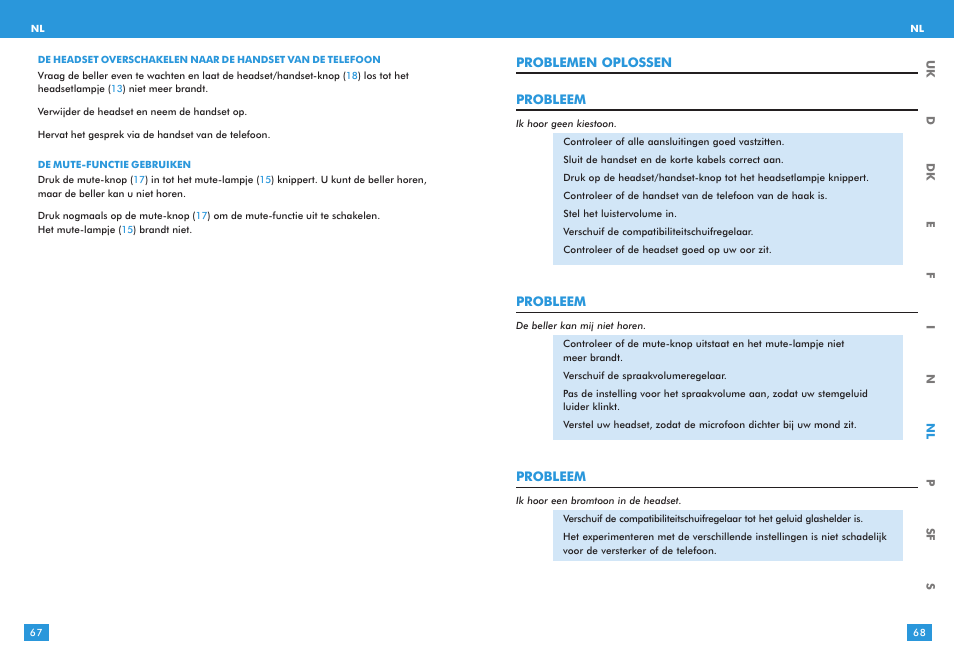 Plantronics S12 User Manual | Page 34 / 47