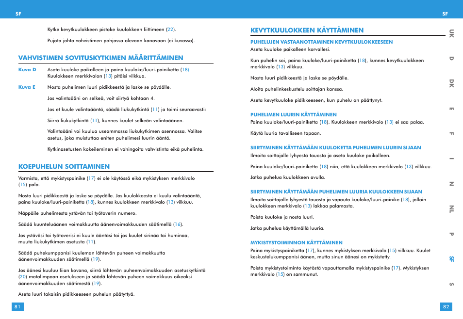 Plantronics S12 User Manual | Page 41 / 47