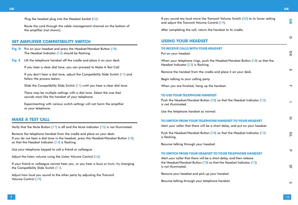 Plantronics S12 User Manual | Page 5 / 47