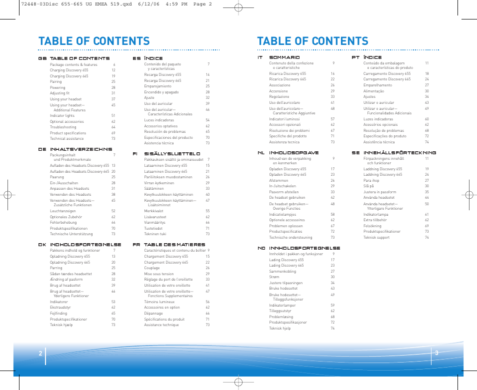 Plantronics Discovery 665 Bluetooth Headset User Manual | Page 2 / 39