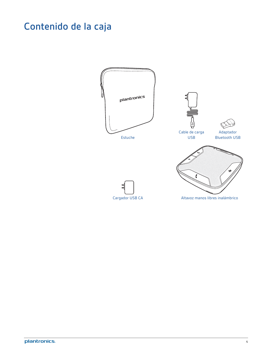 Plantronics Calisto 620-M User Manual | Page 4 / 21