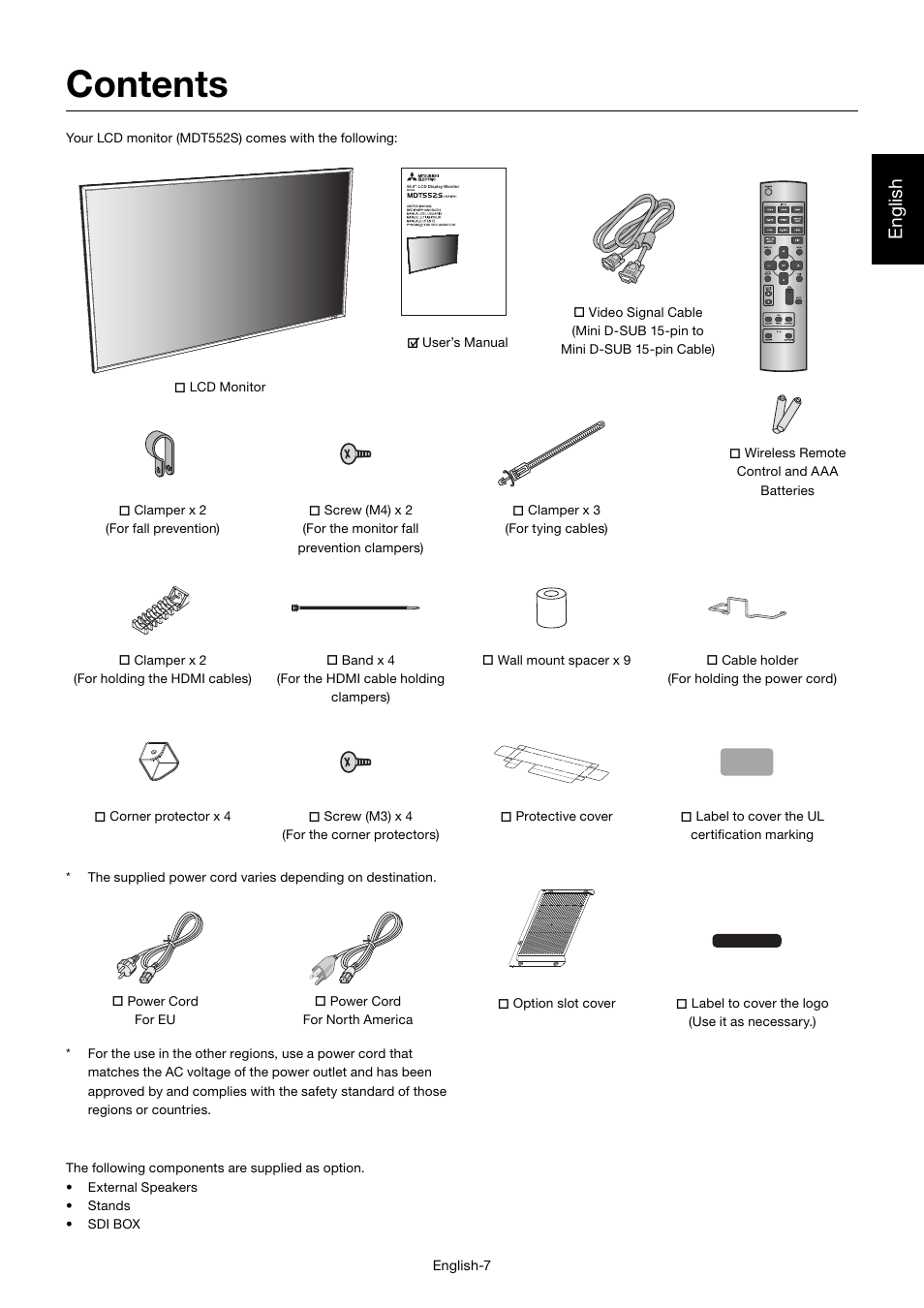 MITSUBISHI ELECTRIC MDT552S User Manual | Page 11 / 404