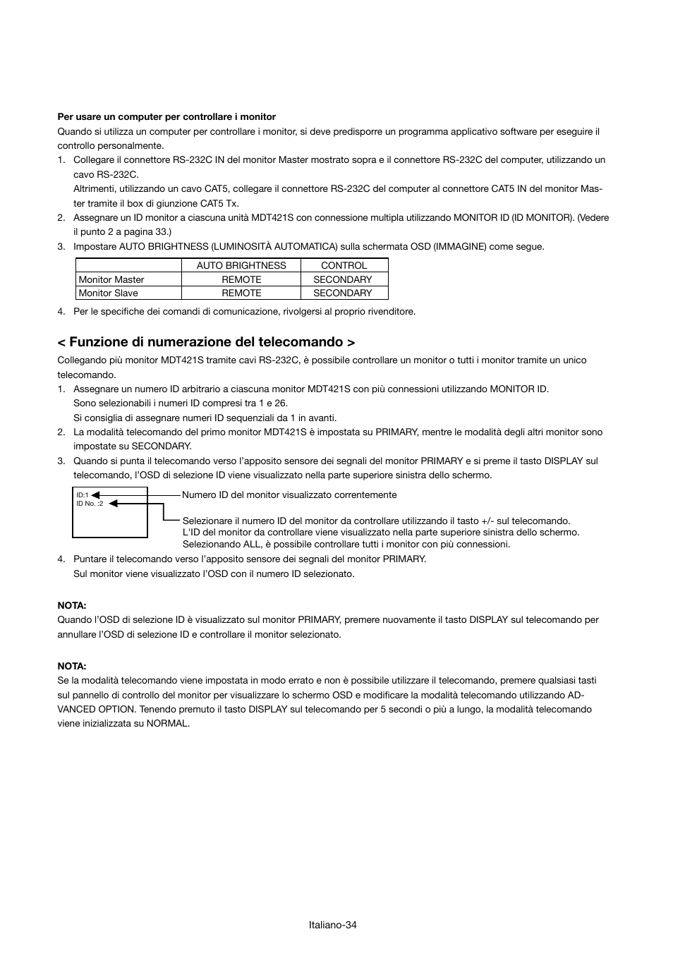 Funzione di numerazione del telecomando | MITSUBISHI ELECTRIC MDT421S User Manual | Page 206 / 300