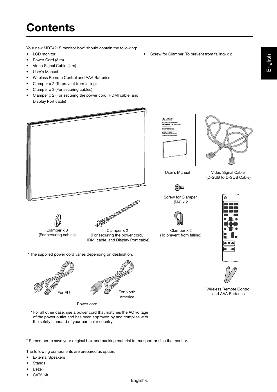 MITSUBISHI ELECTRIC MDT421S User Manual | Page 9 / 300