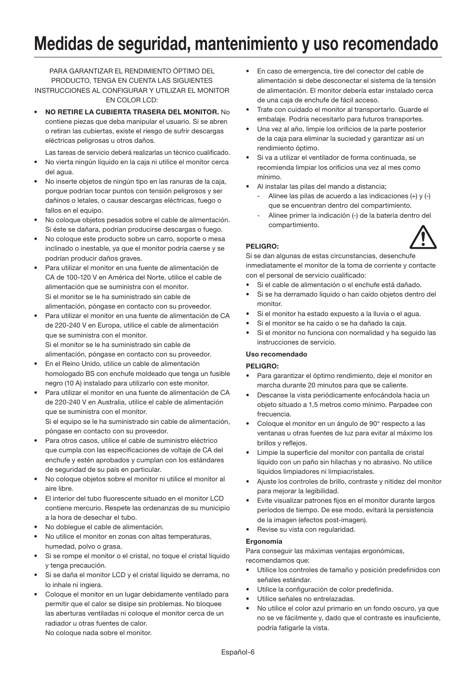 MITSUBISHI ELECTRIC LDT462V User Manual | Page 130 / 368