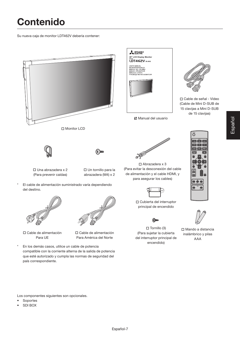 MITSUBISHI ELECTRIC LDT462V User Manual | Page 131 / 368