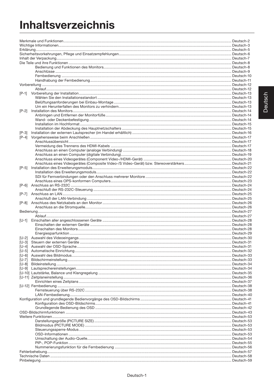 MITSUBISHI ELECTRIC LDT462V User Manual | Page 65 / 368