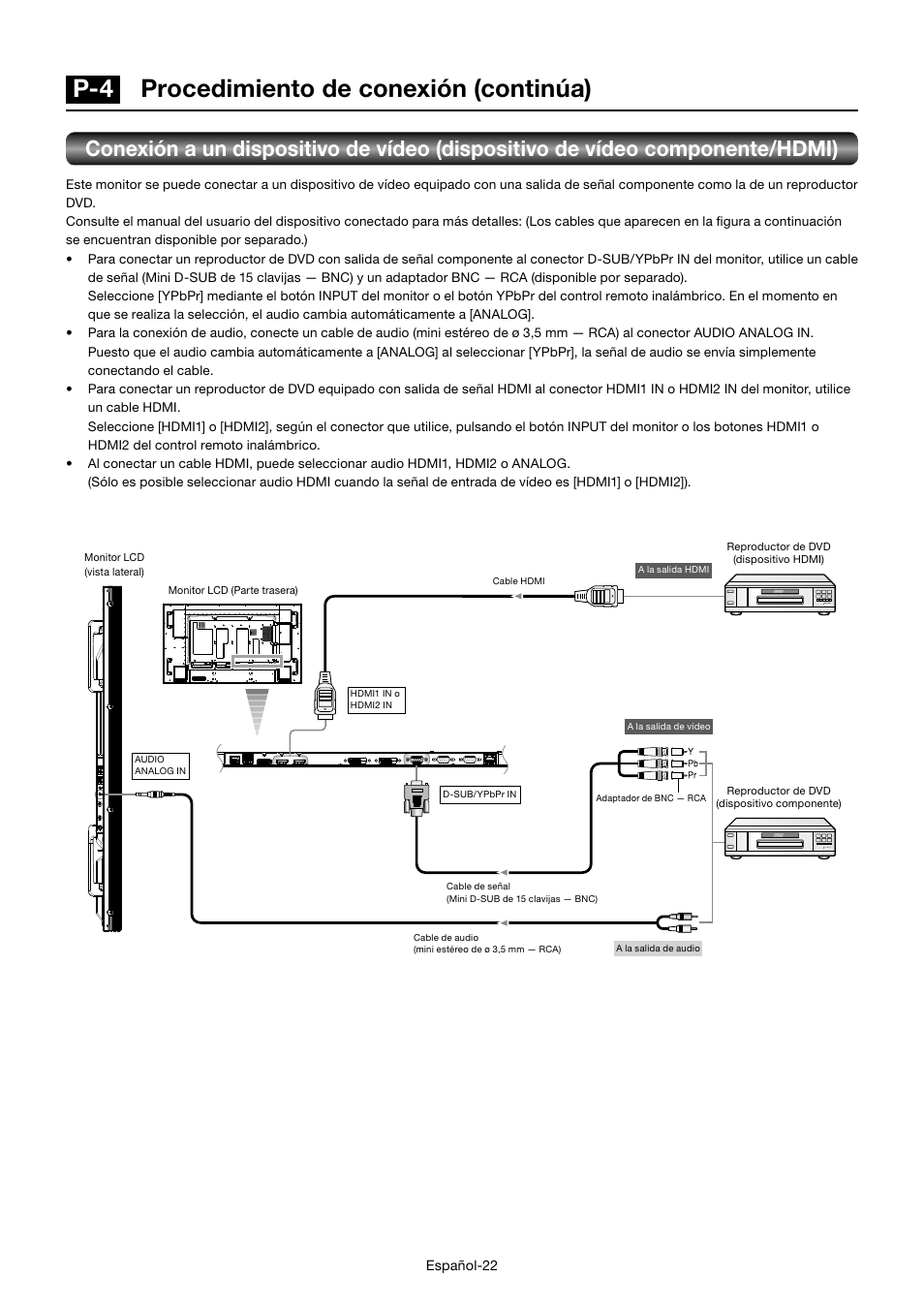 P-4 procedimiento de conexión (continúa) | MITSUBISHI ELECTRIC MDT701S User Manual | Page 158 / 404