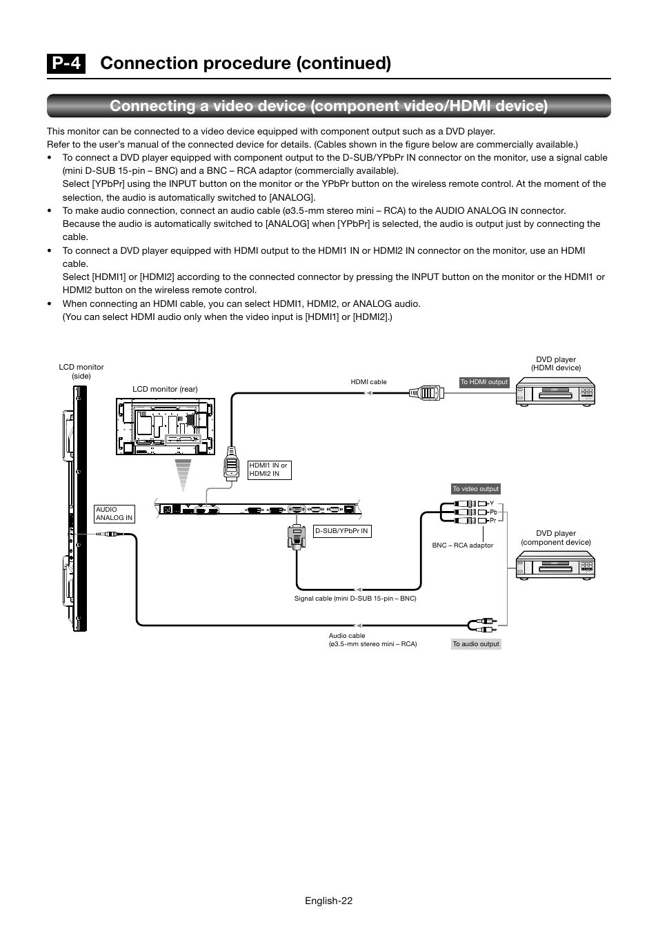 P-4 connection procedure (continued) | MITSUBISHI ELECTRIC MDT701S User Manual | Page 26 / 404