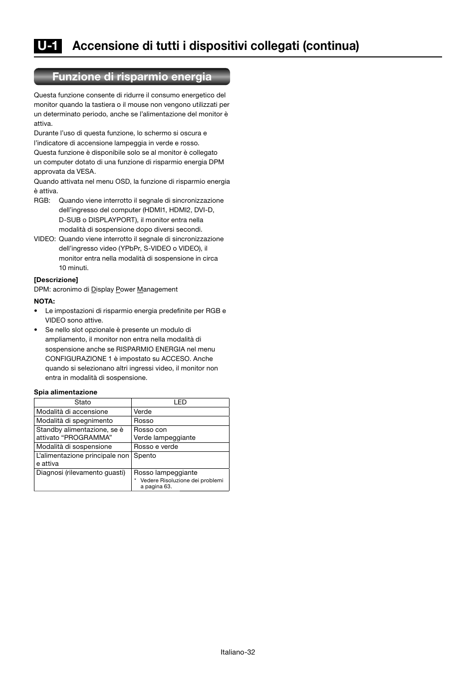 Funzione di risparmio energia | MITSUBISHI ELECTRIC MDT701S User Manual | Page 300 / 404