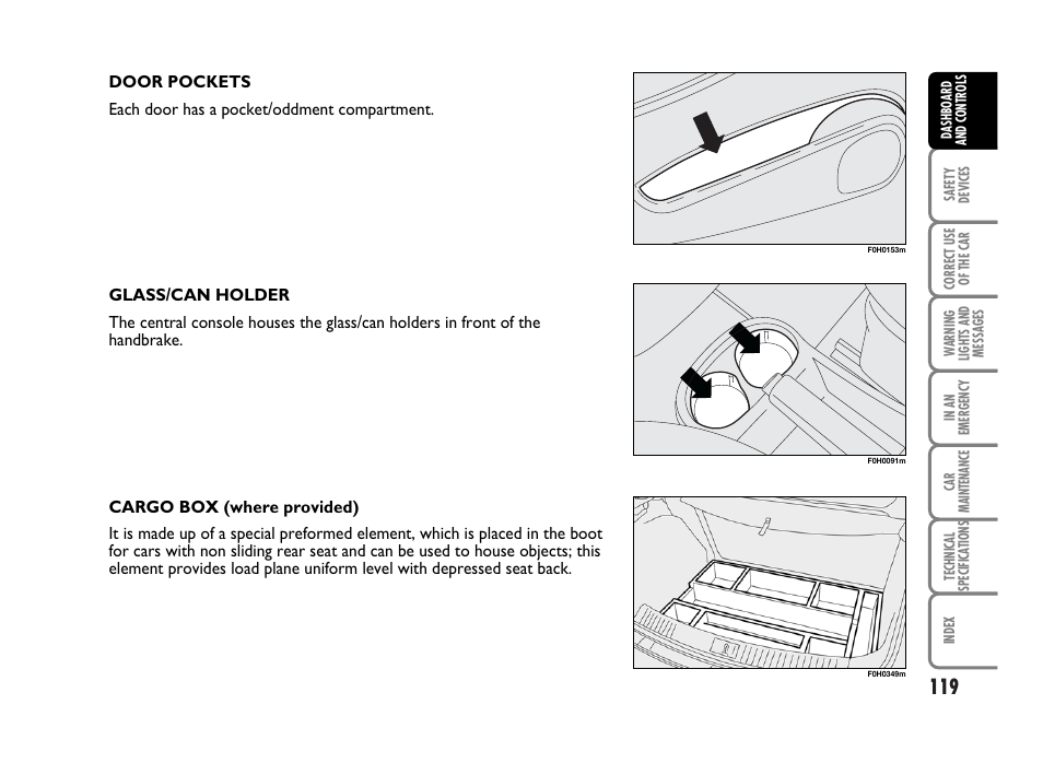 FIAT Idea User Manual | Page 120 / 314