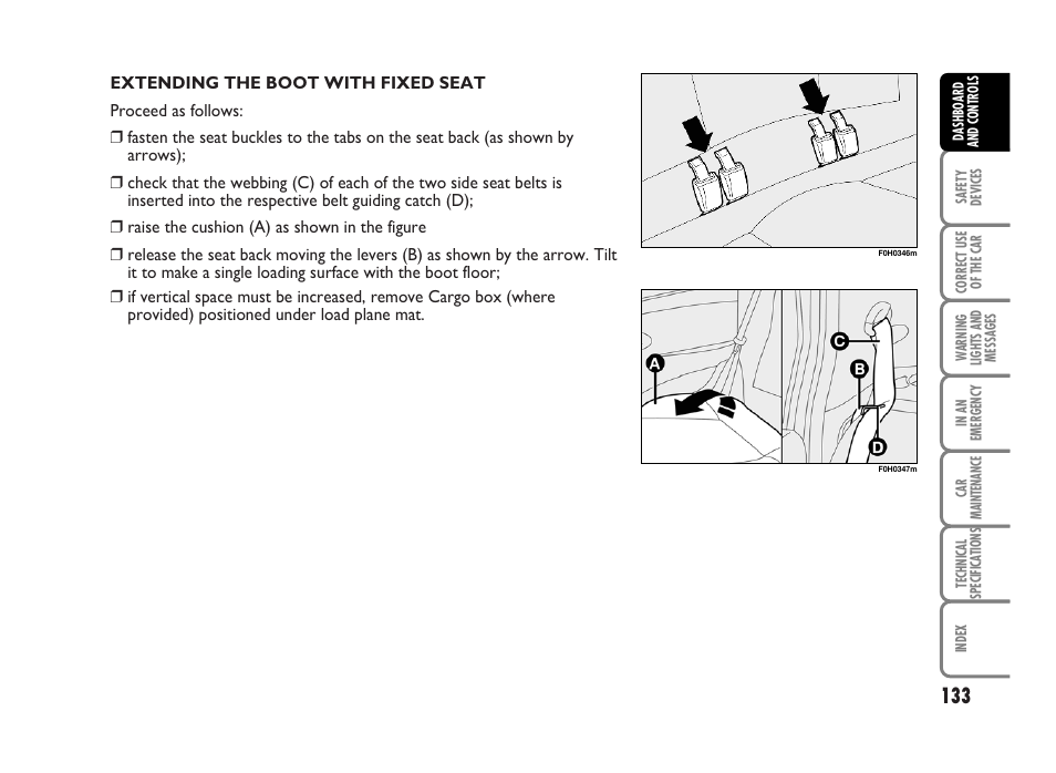 FIAT Idea User Manual | Page 134 / 314