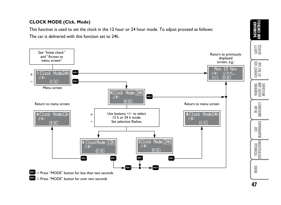 Qr r | FIAT Idea User Manual | Page 48 / 314