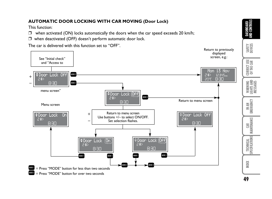 Rq q, Qr r | FIAT Idea User Manual | Page 50 / 314