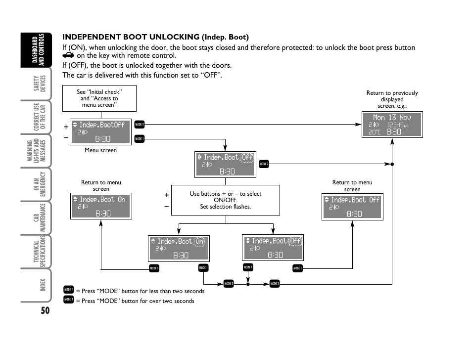 Qr r | FIAT Idea User Manual | Page 51 / 314