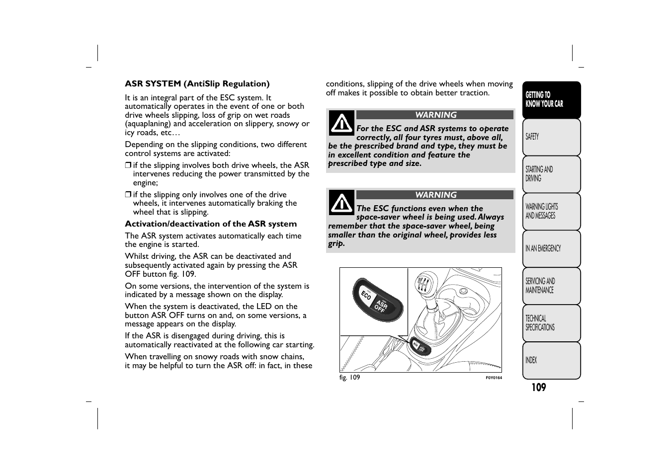 FIAT 500L User Manual | Page 113 / 348