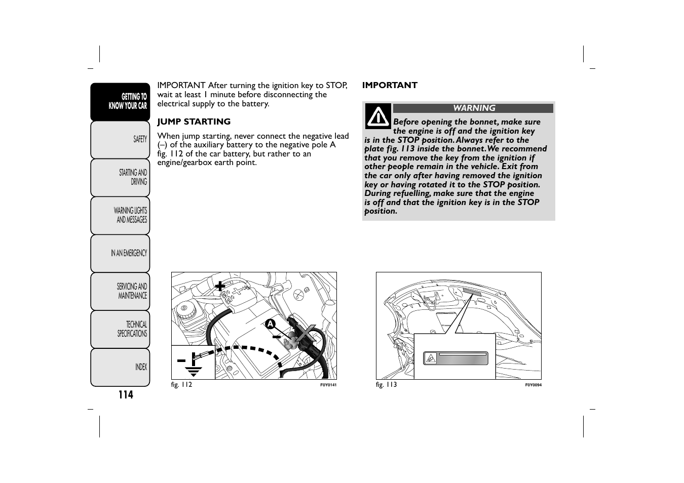 FIAT 500L User Manual | Page 118 / 348