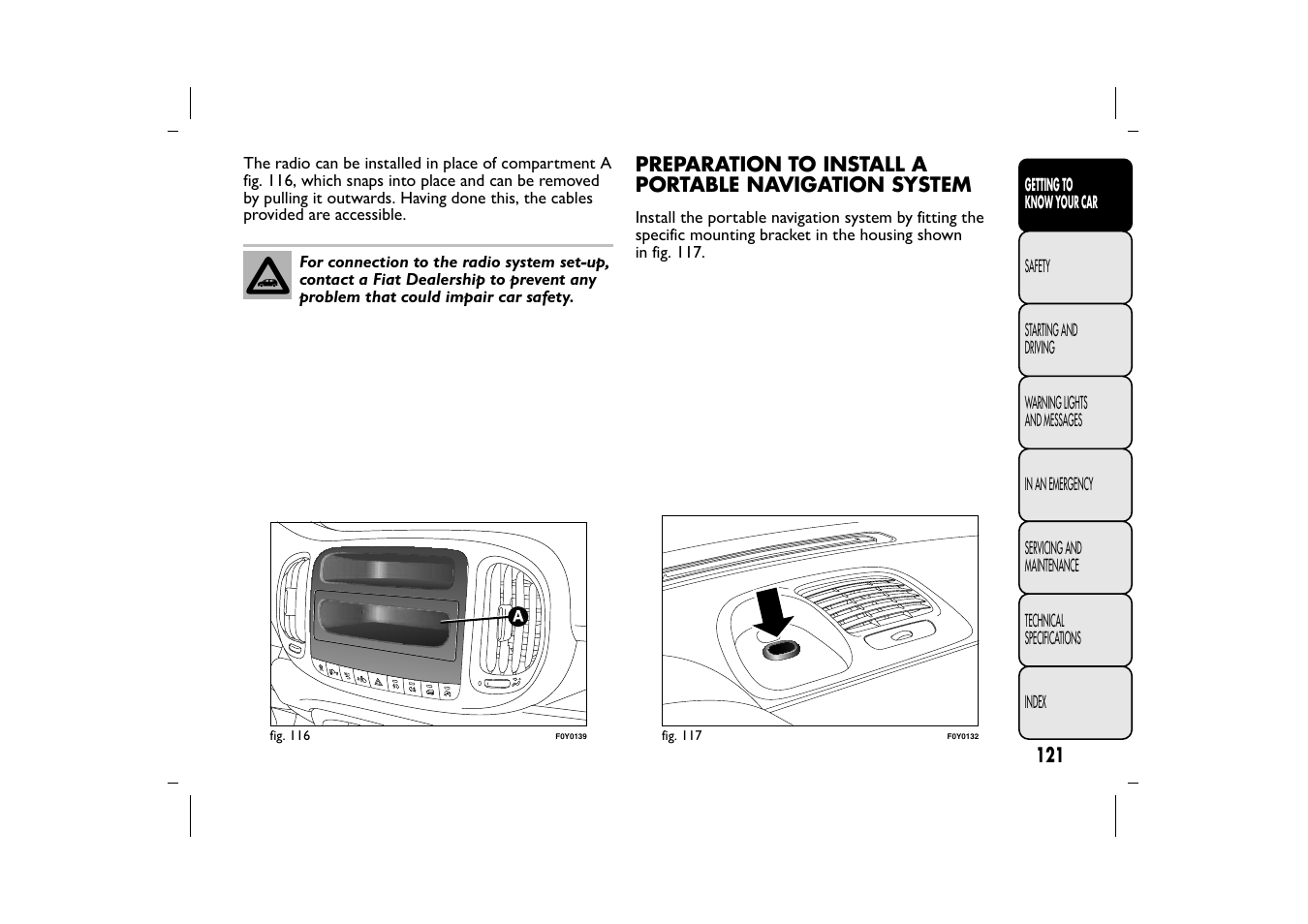 FIAT 500L User Manual | Page 125 / 348