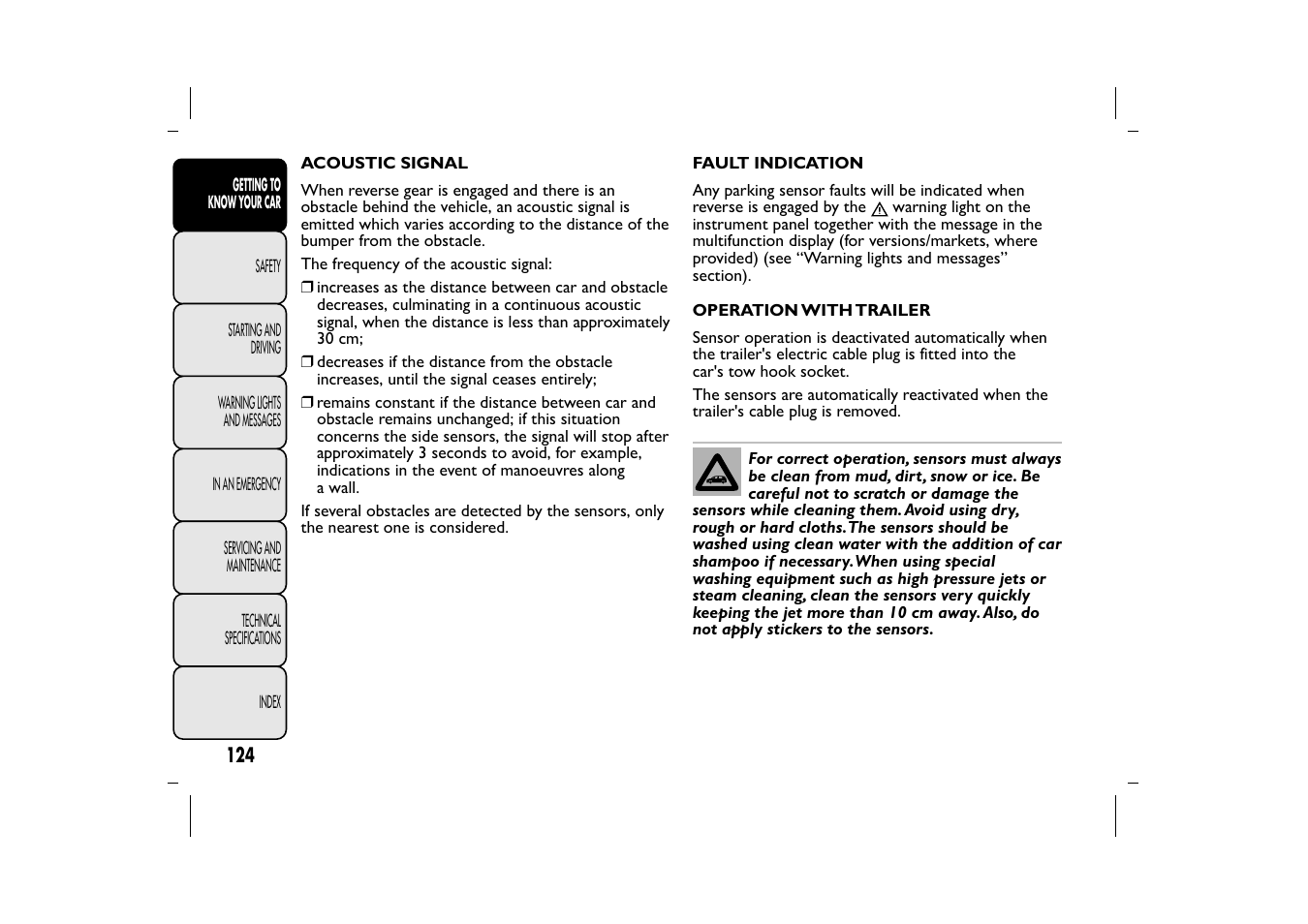 FIAT 500L User Manual | Page 128 / 348