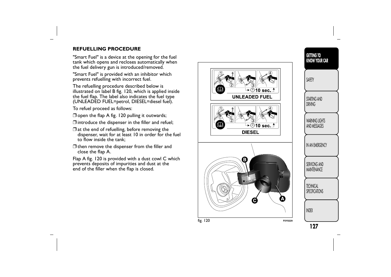 FIAT 500L User Manual | Page 131 / 348