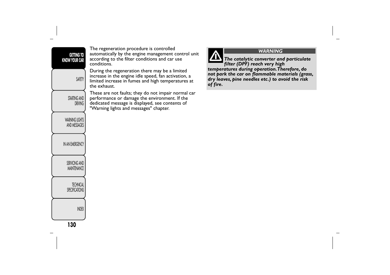 FIAT 500L User Manual | Page 134 / 348