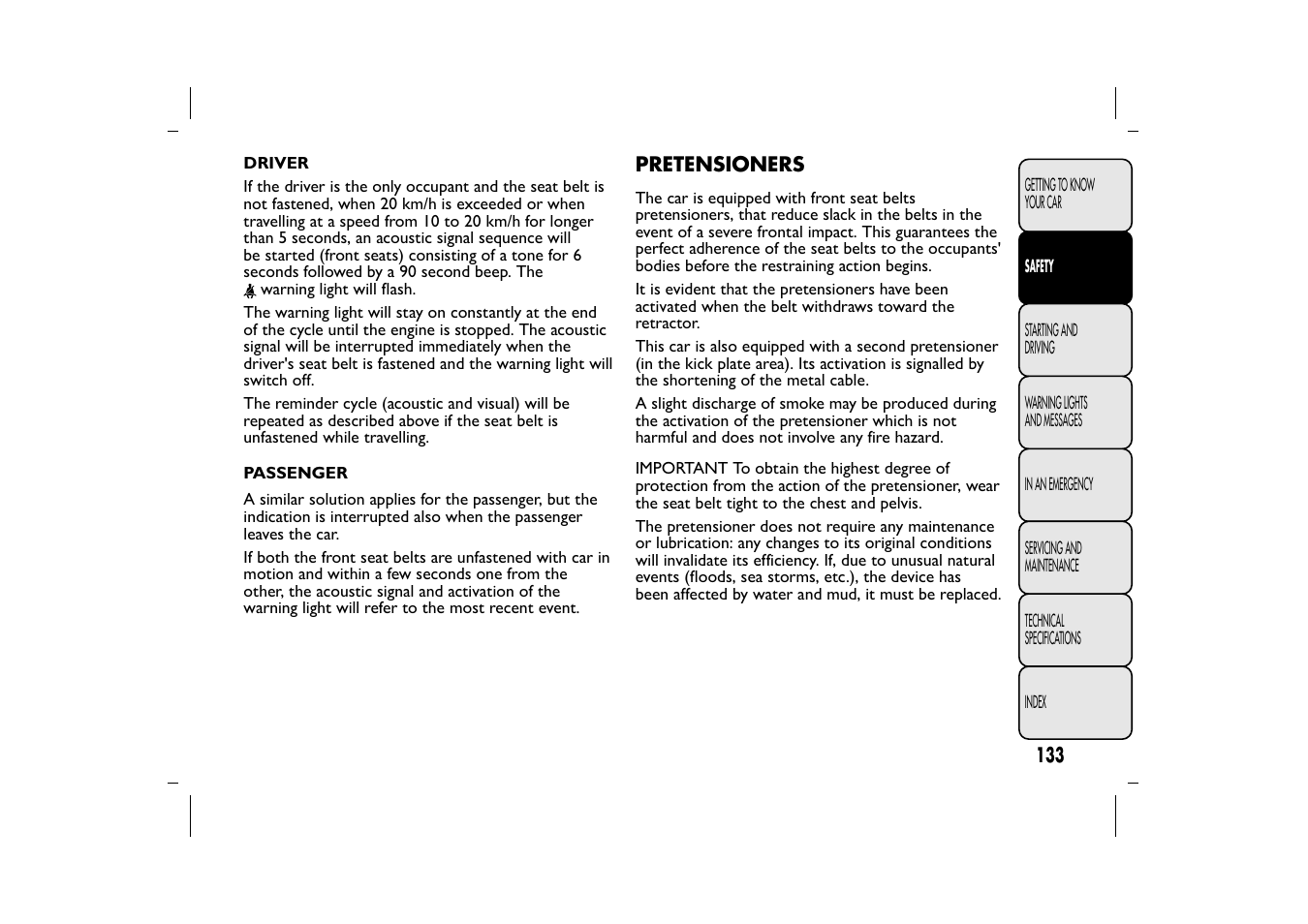 FIAT 500L User Manual | Page 137 / 348