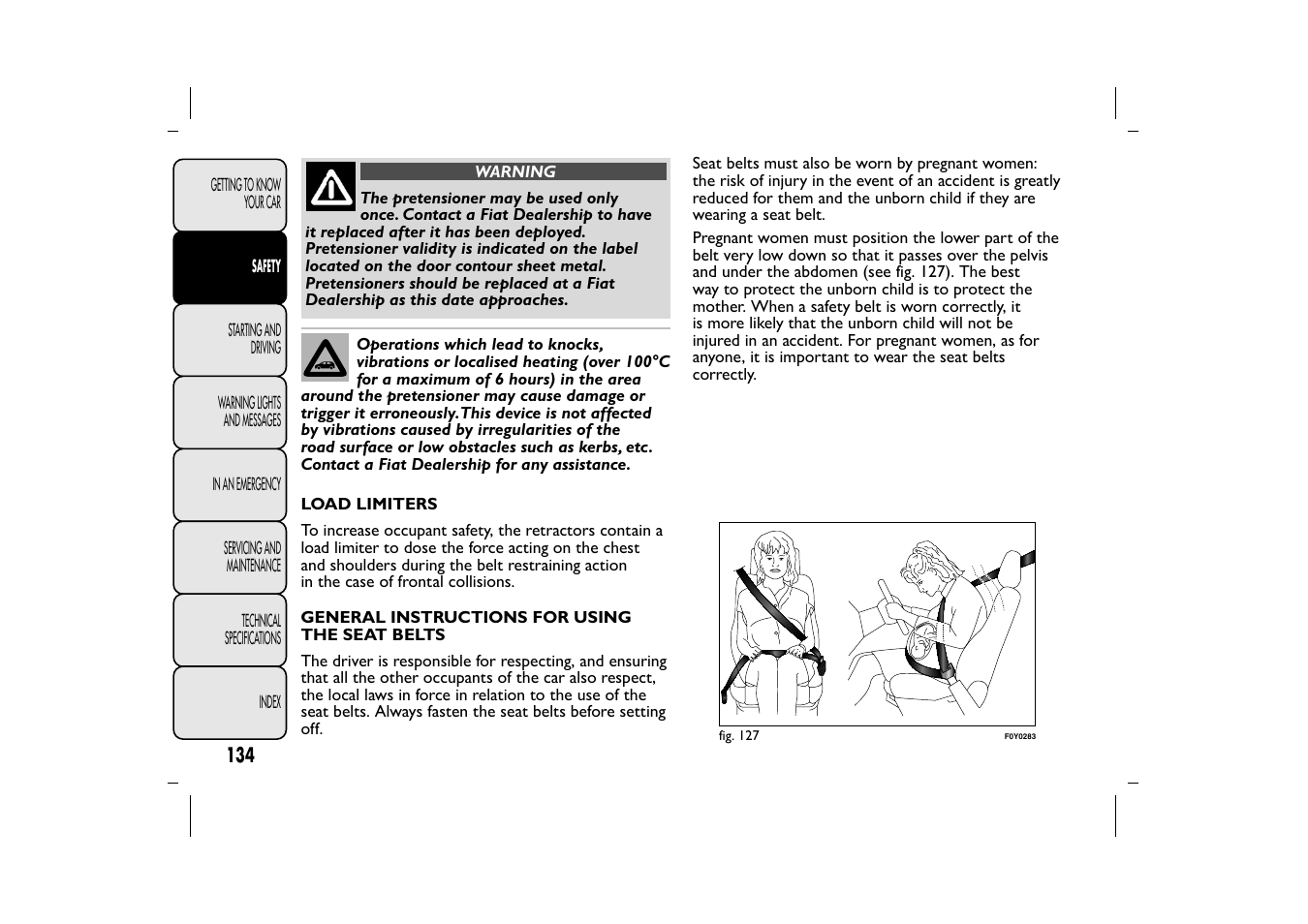 FIAT 500L User Manual | Page 138 / 348