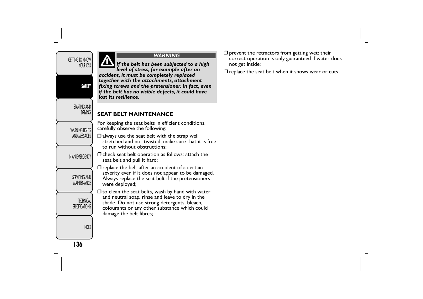 FIAT 500L User Manual | Page 140 / 348