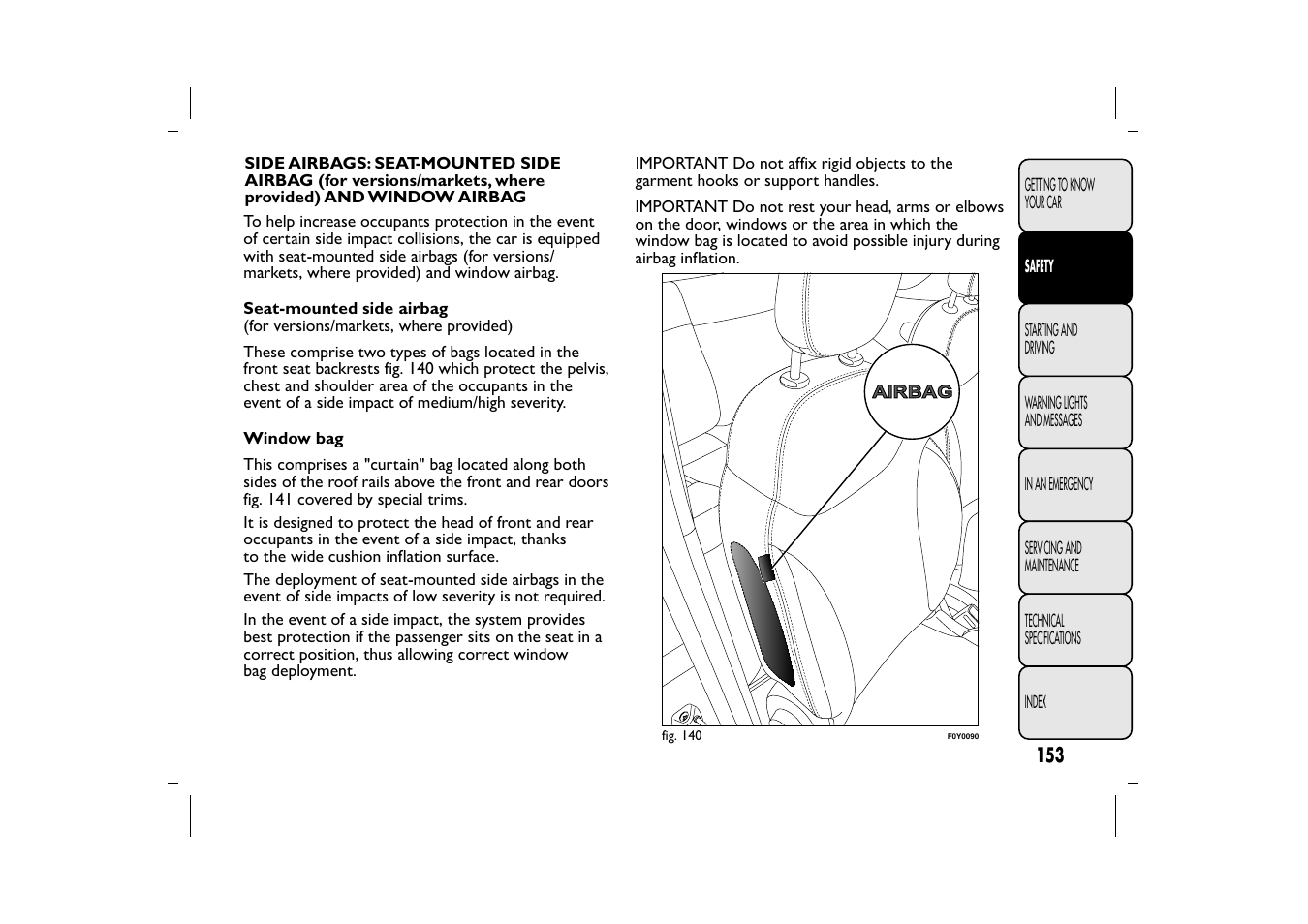 FIAT 500L User Manual | Page 157 / 348