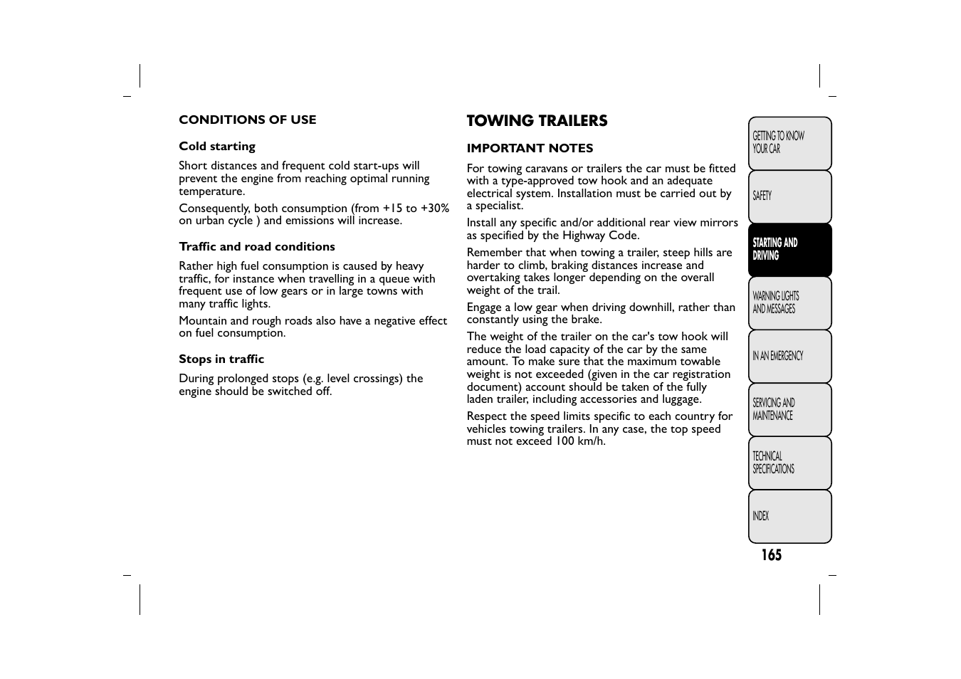 FIAT 500L User Manual | Page 169 / 348