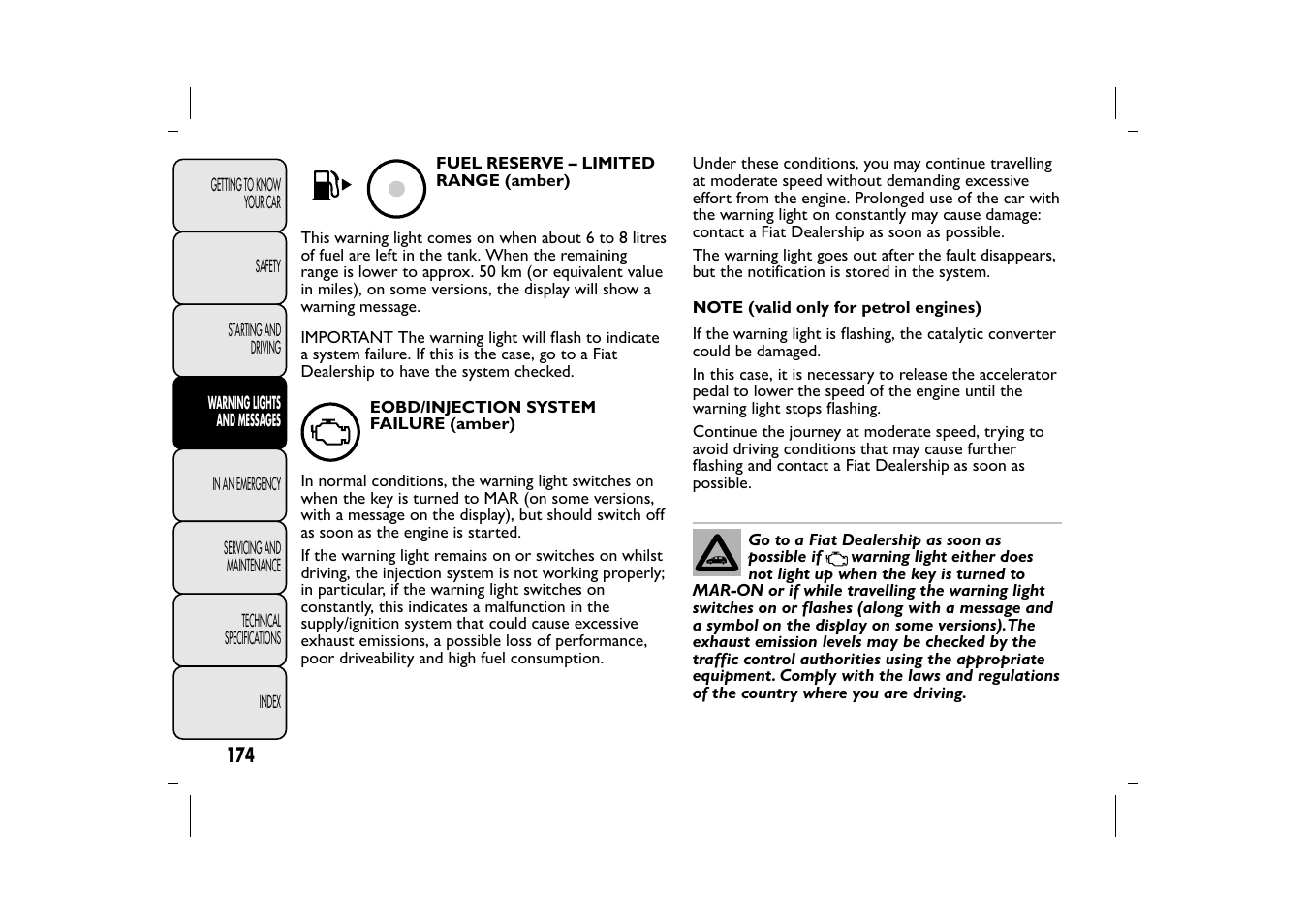 FIAT 500L User Manual | Page 178 / 348