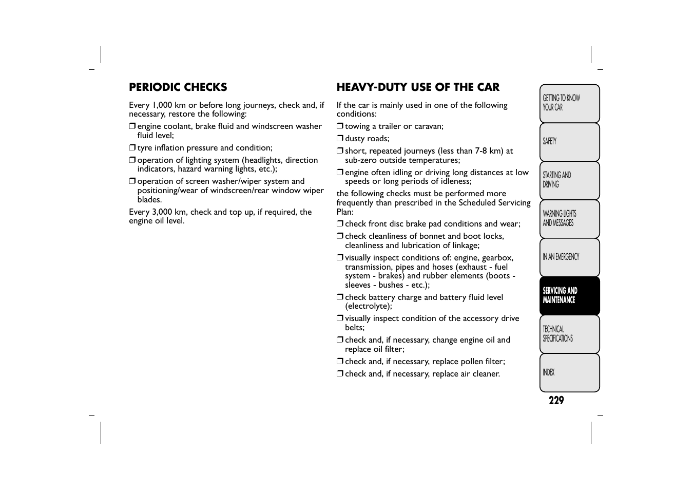 FIAT 500L User Manual | Page 233 / 348