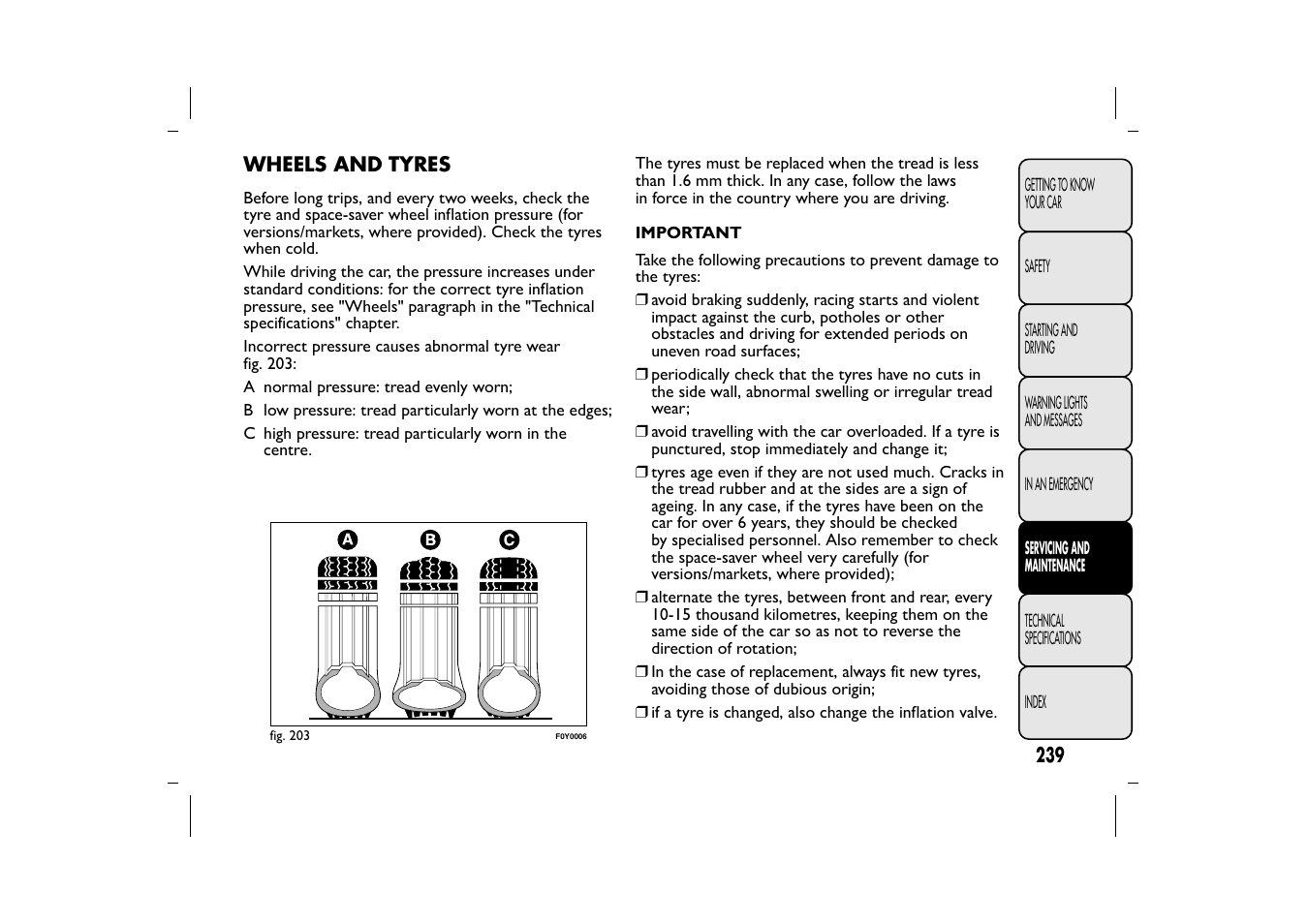 FIAT 500L User Manual | Page 243 / 348