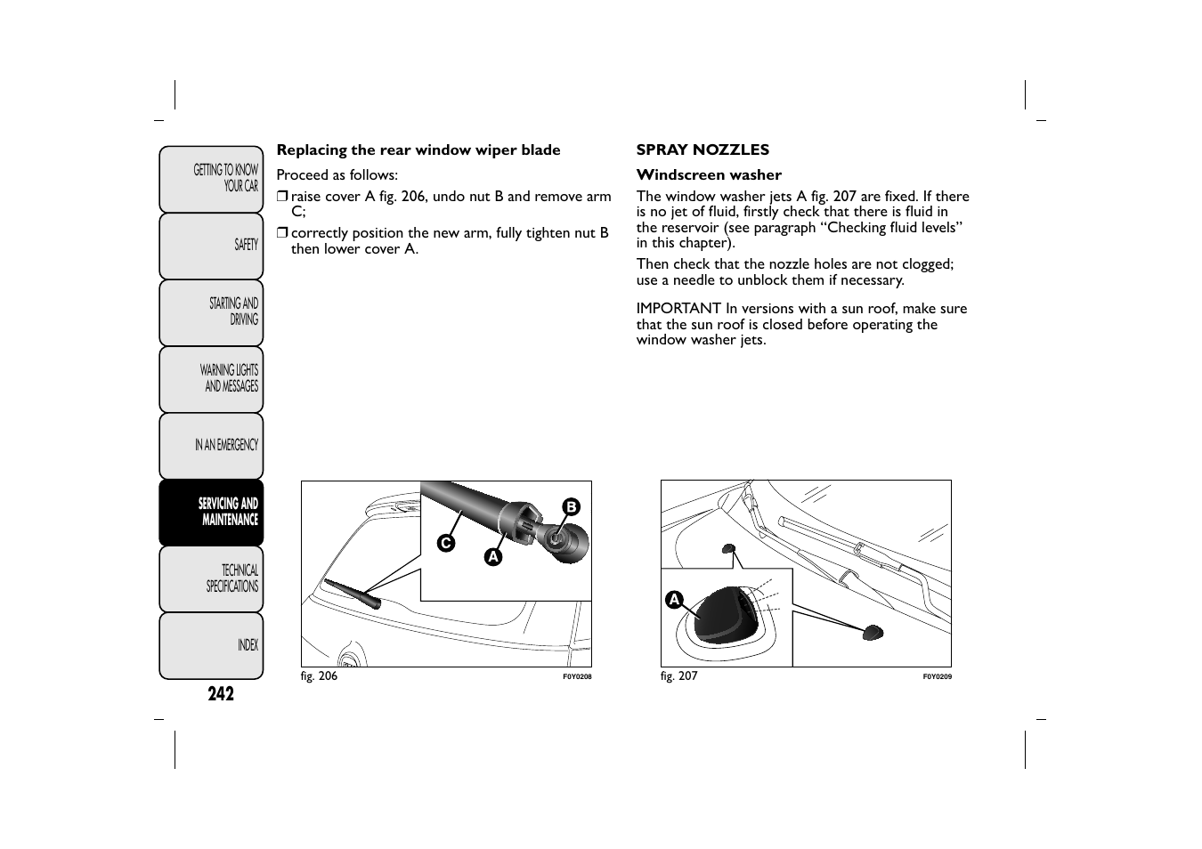 FIAT 500L User Manual | Page 246 / 348