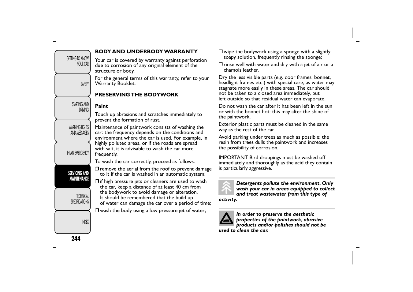 FIAT 500L User Manual | Page 248 / 348