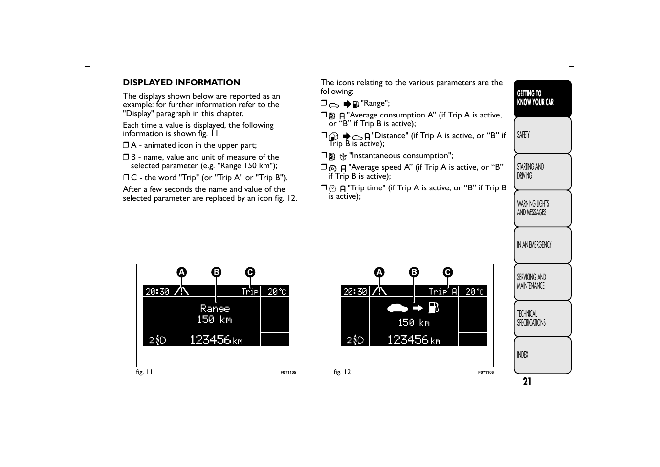 FIAT 500L User Manual | Page 25 / 348