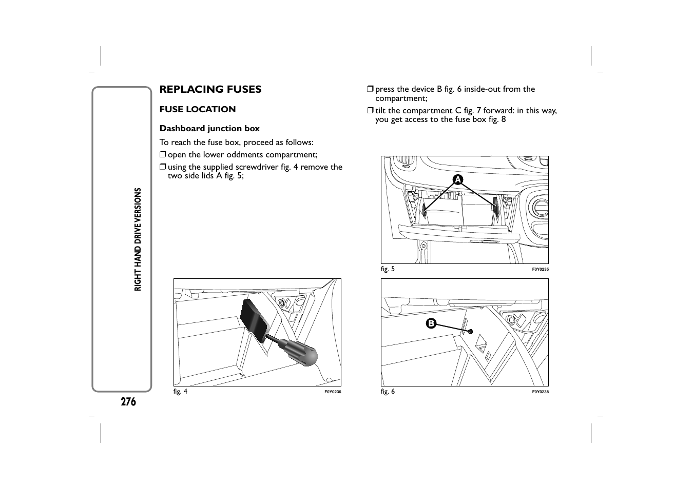 FIAT 500L User Manual | Page 280 / 348