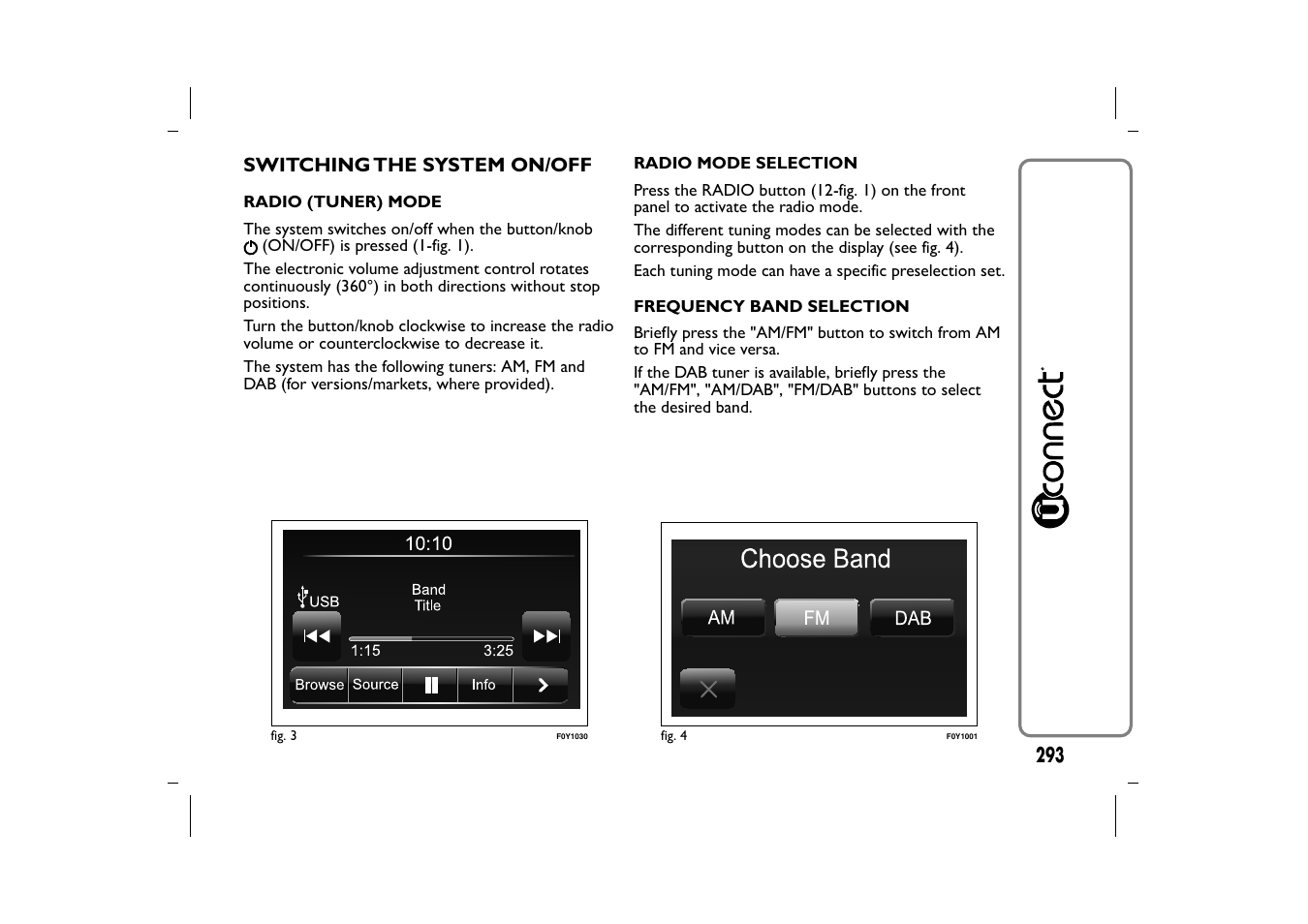 FIAT 500L User Manual | Page 297 / 348